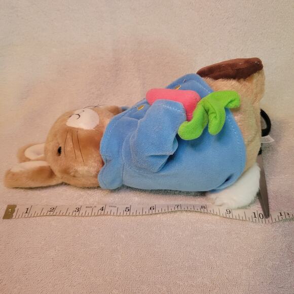 Original Classic Peter Rabbit Beatrix Potter Plush Stuffed Toy Vest Carrot 12” - Picture 7 of 7